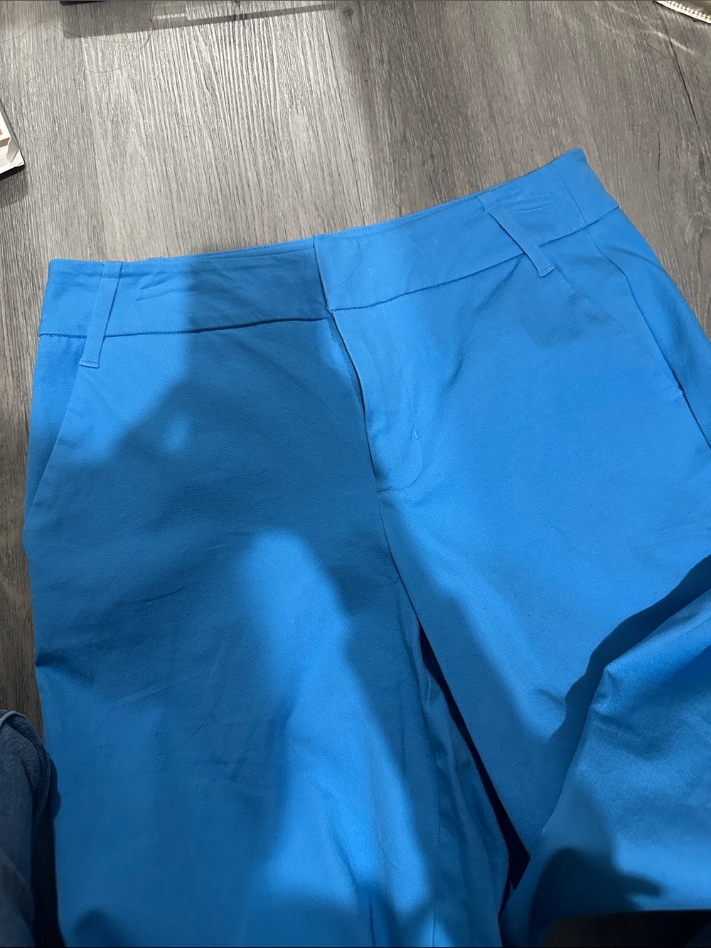 a new day Bright Blue Cropped Ankle Pants